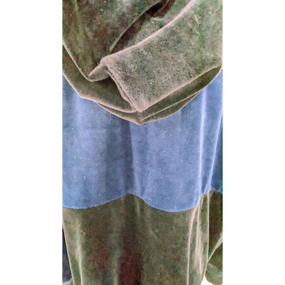 Champion Women Black Colorblock Hooded Long Sleeve Sweatshirt Size XL - Picture 12 of 15